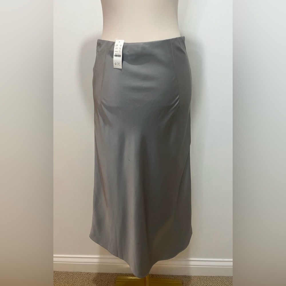 J.Crew Gwyneth slip skirt in vintage dove - Picture 7 of 9